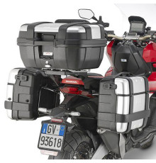 Givi, Стелаж Бічні футляри Monokey, Кронштейн для Бокових Кофрів, HONDA X-ADV 750, 2017, Чорний