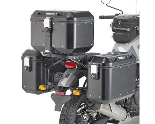 Givi, Monokey, Стелаж для бокових кофрів, сумісність Royal Enfield Himalayan (2018-2020), чорний
