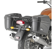 Givi Interceptor 650 Стелаж Бічні футляри Monokey для Royal Enfield 2019 Чорний