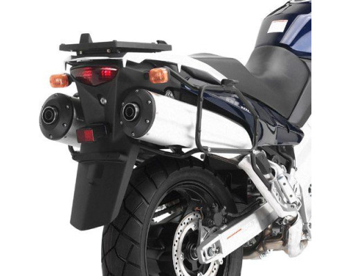 Givi Стелаж Бічні футляри Monokey для Suzuki DL 1000 V-Strom (02-11) / Kawasaki KLV 1000 (04-10) Чорний