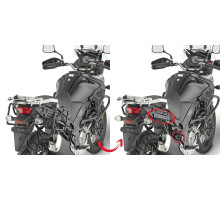Givi DL 650 V-Strom Монокей бокові кофри Стелаж для мотоцикла Suzuki 2017-2021 чорний