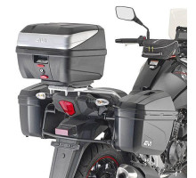 Givi V-Strom 250 Бічні Кофри Monokey Стелаж Сумісність Suzuki 2017-2018 Чорний