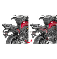 Givi MT-09 Tracer Стійка для бокових кофрів Monokey для YAMAHA 2015-2017 Чорний