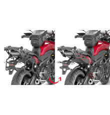 Givi MT-09 Tracer Стійка для бокових кофрів Monokey для YAMAHA 2015-2017 Чорний