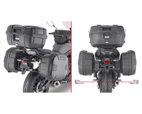 Givi Monokey Стійка для бокових кофрів YAMAHA Tracer 700 2020 Чорний