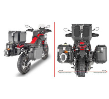 Givi One-Fit Cam Стійка для Бічних Кофрів Aprilia Tuareg 660 2021-2024 Чорний