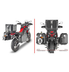 Givi One-Fit Cam Стійка для Бічних Кофрів Aprilia Tuareg 660 2021-2024 Чорний