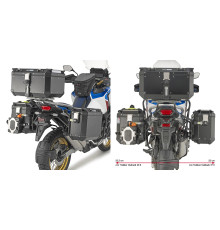 Givi One-Fit Cam Стійка для Бічних Кофрів HONDA CRF1100L Africa Twin Adventure Sports 2020 Чорний