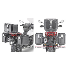 Givi One-Fit Cam Стійка для Бокових Кофрів Moto Guzzi V85 TT (2019-2022) Чорний
