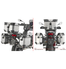Givi One-Fit Cam Стійка для Бічних Кофрів Moto Guzzi V85 TT 24 Чорний