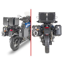 Givi, One-Fit Cam, Стелаж для бокових кофрів, для Triumph Tiger 1200 GT (2022), чорний