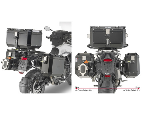 Givi One-Fit Cam Стійка для Бічних Кофрів Triumph Tiger 900 2020 Чорний