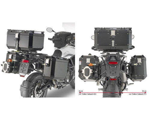 Givi One-Fit Cam Стійка для Бічних Кофрів Triumph Tiger 900 2020 Чорний