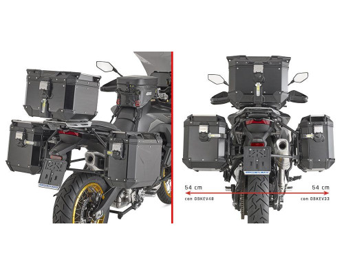 Givi One-Fit Cam Стійка для Бокових Кофрів Voge Valico 900 DSX Чорний