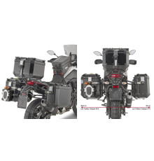 Givi, One-Fit Cam, Стелаж для бокових кофрів, для YAMAHA  700, 2019, чорний