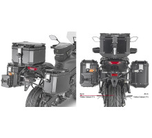 Givi One-Fit Cam Стійка для Бічних Кофрів YAMAHA Tracer 9 (21) Чорний