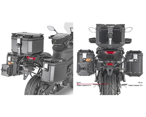 Givi One-Fit Cam Стійка для Бічних Кофрів YAMAHA Tracer 9 (21) Чорний