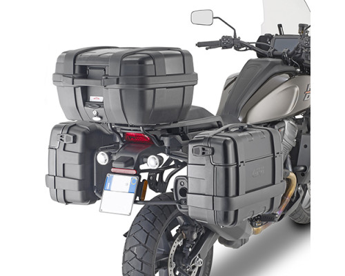 Givi Pan America 1250 Система кріплення бокових кофрів One-Fit Monokey для Harley Davidson 2021-2023 Чорний