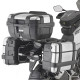 Givi Стелаж Бічні футляри One-Fit Monokey для HONDA CB 500 X (19-22) Чорний