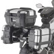 Givi Стелаж Бічні футляри One-Fit Monokey для HONDA CB 500 X (19-22) Чорний