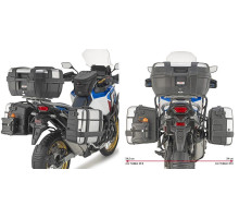 Givi One-Fit Monokey Стійка для Бокових Кофрів HONDA CRF1100L Africa Twin Adventure Sports 2020 Чорний
