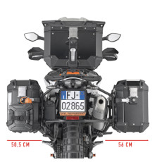Givi One-Fit Monokey Стійка для Бокових Кофрів KTM 890 SMT 2023 Чорний