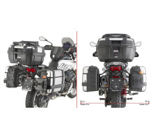 Givi One-Fit Monokey Стійка для Бокових Кофрів Moto Guzzi V85 TT 24 Чорний