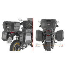 Givi One-Fit Monokey Бічний Стійка для Кофрів Voge Valico 900 DSX Чорний