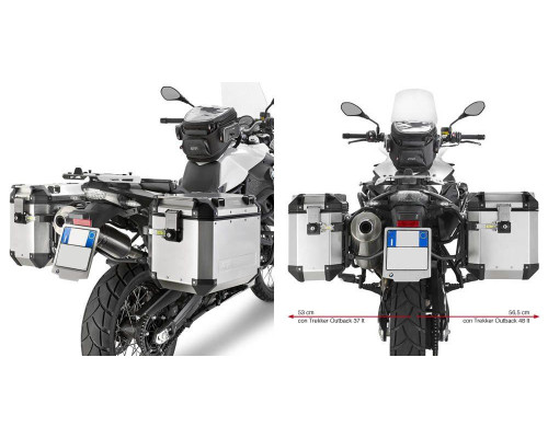 Givi Outback Стійка для бокових кофрів BMW F650GS/F700GS/F800GS 2008-2017 Чорний
