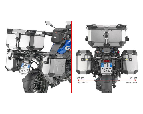 Givi Outback Стійка для бокових кофрів BMW R 1300 GS 24 чорний
