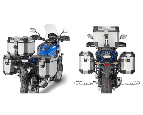 Givi Outback Стійка для бокових кофрів HONDA NC750X 2016-2017 Чорний