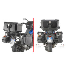 Givi Outback Evo Стійка для Бічних Кофрів BMW R 1300 GS Правий Врізаний Чорний