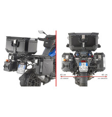 Givi Outback Evo Стійка для Бічних Кофрів BMW R 1300 GS Правий Врізаний Чорний