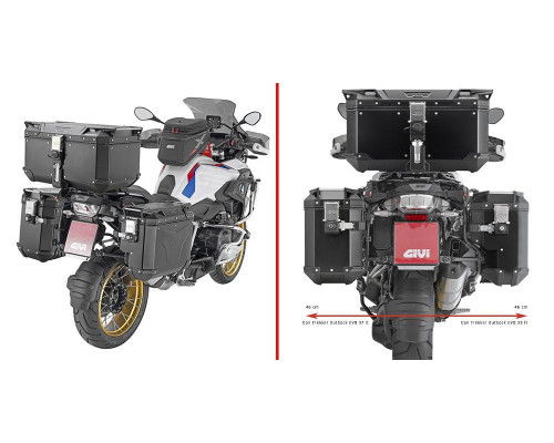 Givi Outback Evo Стійка для бокових кофрів BMW R1250GS 2019-2023 Чорний