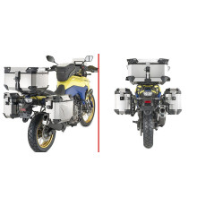 Givi Outback Evo Бічні Кофри Стелаж для Suzuki V-Strom 800DE Чорний