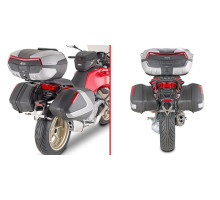 Givi V35/V37/K33 Стійка для бокових кофрів Moto Guzzi V100 Mandello 1000 (22-23) Чорний