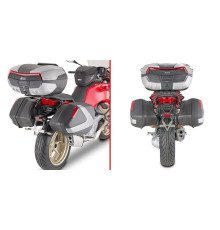 Givi V35/V37/K33 Стійка для бокових кофрів Moto Guzzi V100 Mandello 1000 (22-23) Чорний