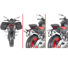 Givi, Remove-X, Стелаж для бокових сумок, для Aprilia Tuono 660 (2021) / RS 660 (2021-2022), чорний