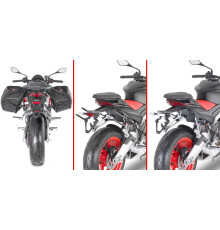 Givi, Remove-X, Стелаж для бокових сумок, для Aprilia Tuono 660 (2021) / RS 660 (2021-2022), чорний