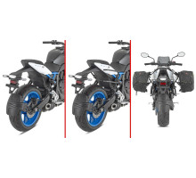 Givi GSX-8S Стійка для бокових сумок Remove-X Чорний