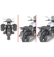 Givi Remove-X Бічні Сакви Стійка Moto Guzzi V7 Stone 850 2021-2022 Чорний