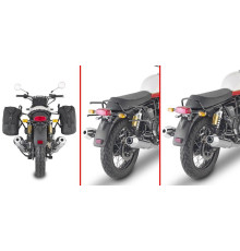 Givi Remove-X Стійка для бокових сумок Royal Enfield Interceptor 650 (19-21) Чорний