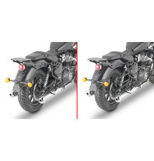 Givi Remove-X Стійка для бокових сумок Royal Enfield Super Meteor 650 (23) Чорний