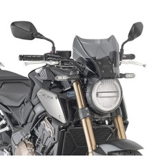 Givi CB650R Benelli 502 CFMoto Вітрове скло димчасте 22x31 см комплект 2019