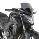 Givi CB500F Вітрове скло Димчасте 28,5x36 см HONDA 2013-2014