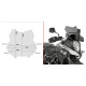 Givi DL 650 V-Strom Вітрове скло Димчасте 30x42 см для Suzuki 2017-2018