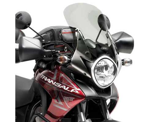 Givi скло димчасте HONDA XL 700V Transalp 2008-2013 44,5x37 см