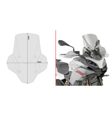 Givi F 900 XR Вітрове скло димчасте 49x43 см BMW 2020