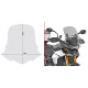 Givi, скло димчасте, вітрове скло, 49 x 48,5 см, для Triumph Tiger 900 (2020-2021), сірий