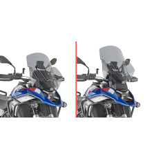 Givi R1300GS Вітрове скло Димчасте 54,5x49 см Без радара 2024